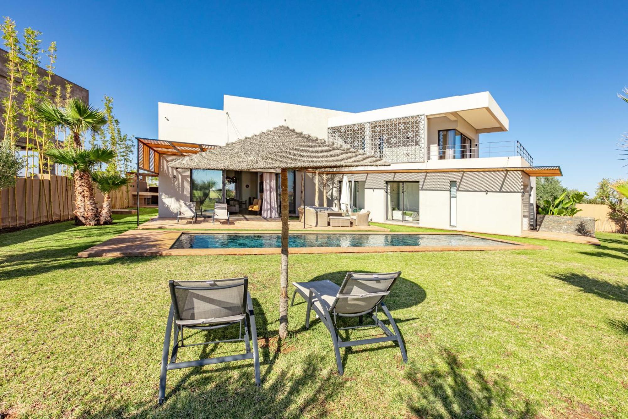 Amelkis, Villa Luxe Front Golf Marrakesh Buitenkant foto