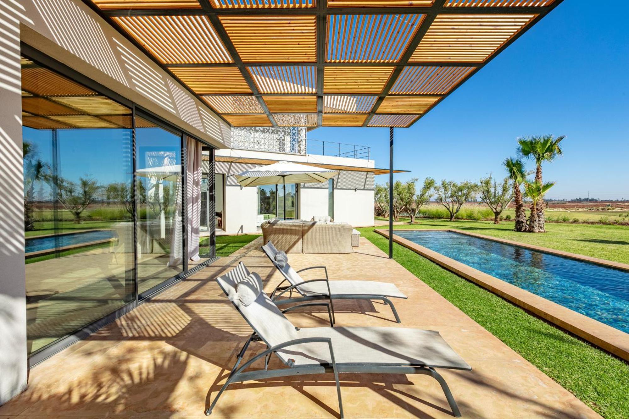 Amelkis, Villa Luxe Front Golf Marrakesh Buitenkant foto